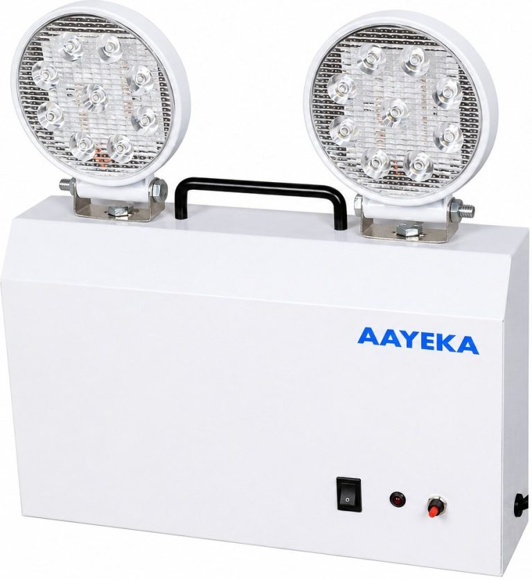 AAYEKA twin-head emergency light